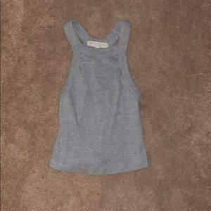 URBAN OUTFITTERS Gray Cropped Tank